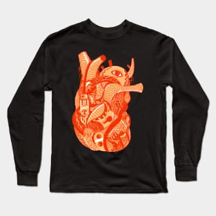 Citrus Light Heart Long Sleeve T-Shirt